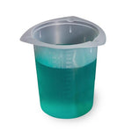United Scientific Tri-Corner Beaker, Polypropylene, 800 mL - BTC0800 - 100 Each