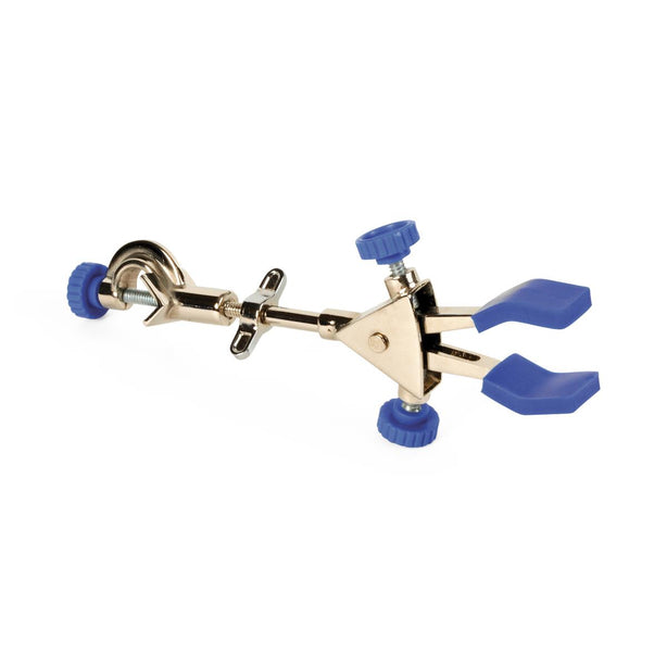 United Scientific 2-Prong Burette Clamp with Boss Head, Silicone-Coated Grips - CLSIL2 - 1 Each