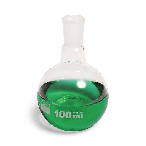 United Scientific Supplies, Inc. Flat- and Round-Bottom Boiling Flasks with Ground Glass Joints FFB058-100 - 6.0 Each