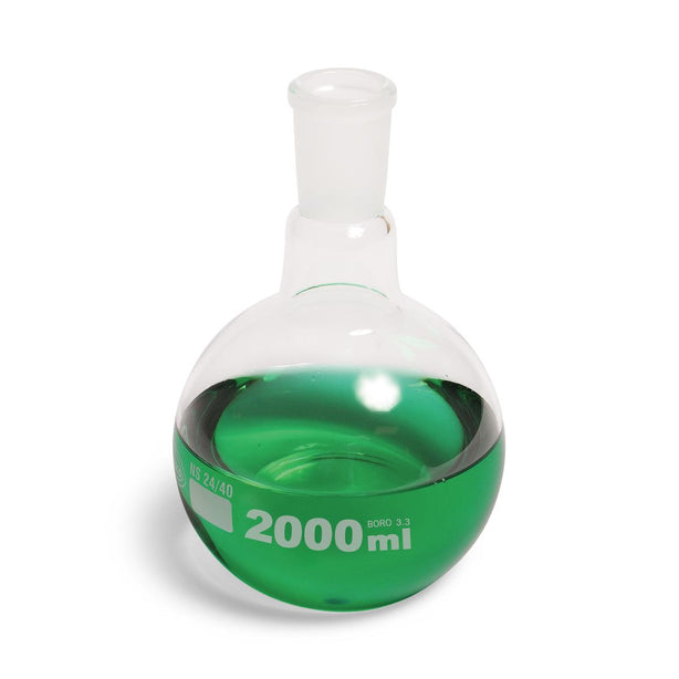 United Scientific Supplies, Inc. Flat- and Round-Bottom Boiling Flasks with Ground Glass Joints FFB058-2000 - 1.0 Each
