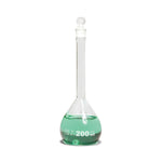 United Scientific Supplies, Inc. United Scientific Class B Volumetric Flasks with Glass Stopper FG5641-200 - 12.0 Each