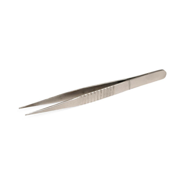 United Scientific Stainless Steel Forceps, Sharp, 5" - FOMF05 - 1 Each