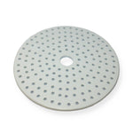 United Scientific Desiccator with Small Desic Plate, Porcelain, Sm Holes, 140MM, Ea - JSD140 - 1 Each
