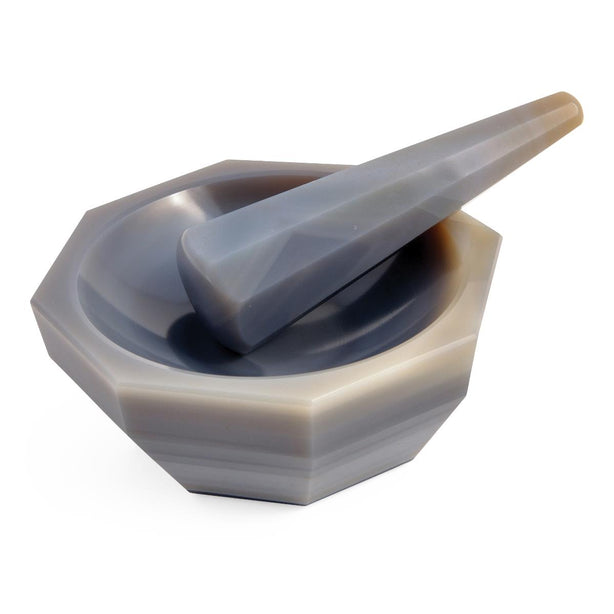 United Scientific Supplies, Inc. United Scientific Agate Stone Mortar and Pestle Sets MPA060 - 1.0 Each