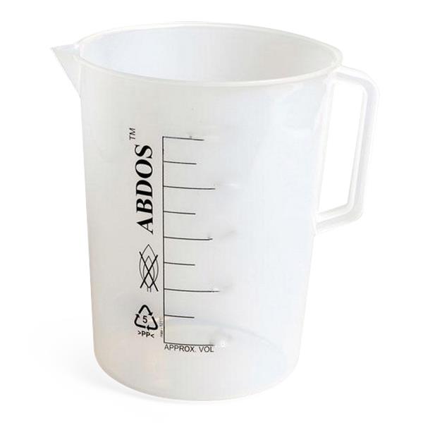 United Scientific Supplies, Inc. United Scientific Plastic Beakers with Printed Graduations P50806 - 4.0 Each