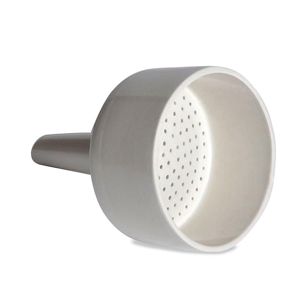 Porcelain Buchner Funnel, 400 mL, 110 mm dia x 165 mm H, for 11 cm Filter Paper Size, United Scientific - PBF110 - 1 Each
