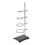 United Scientific Support Stand and Ring Set, 5 Rings, 2", 3", 4", 5" and 6" Rings - SET615 - 1 Each