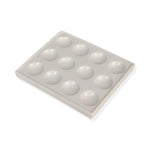 United Scientific Supplies, Inc. Plastic 12-Cavity Spot Plate SPPL12 - 12.0 Each