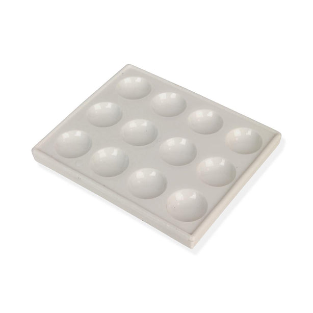 United Scientific Supplies, Inc. Plastic 12-Cavity Spot Plate SPPL12 - 12.0 Each
