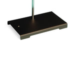 United Scientific Supplies, Inc. 2-Hole Stamped Steel Support Stand with Rod SSB5X8-H2 - 1.0 Each