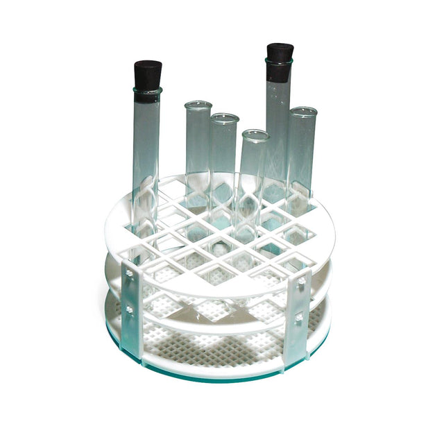 United Scientific Supplies, Inc. United Scientific Round Plastic Test Tube Rack TTHP05 - 1.0 Each