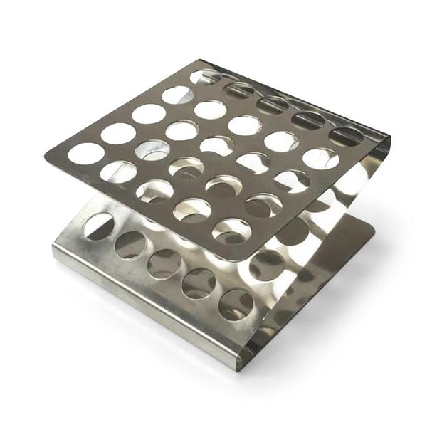United Scientific Stainless Steel Test Tube Rack - TTRSS25 - 1 Each - MDL-UNLTTRSS25