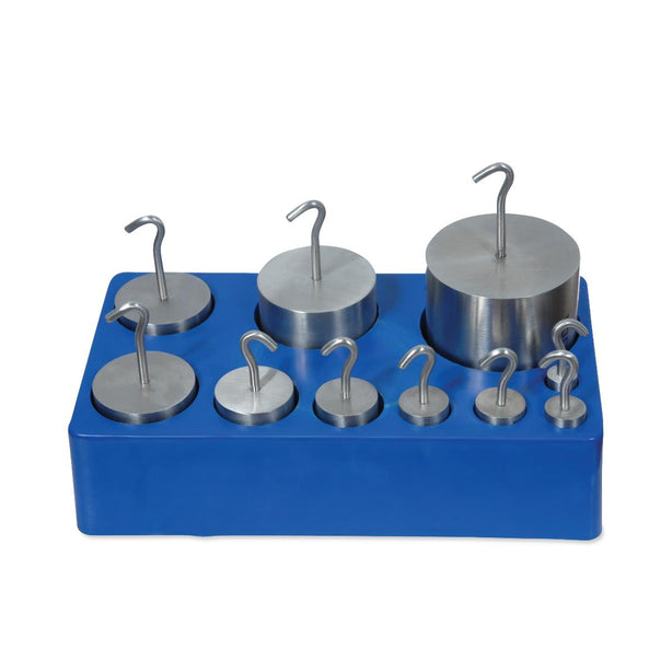 United Scientific Supplies, Inc. United Scientific Stainless Steel Hooked Weight Sets WSST09 - 1.0 Each