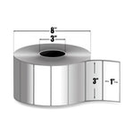 ZEBRA TECHNOLOGIES CORP Zebra Direct Thermal Labels 10000303 6 Roll - MDL-UNT10000303