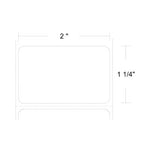 Zebra Direct Thermal Labels - 10015772 - 12 Roll - MDL-UNT10015772