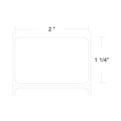Zebra Direct Thermal Labels - 10015772 - 12 Roll - MDL-UNT10015772