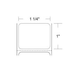 Zebra Technologies Corp Z-Perform Direct Thermal Labels 10015784 - 6.0 Each