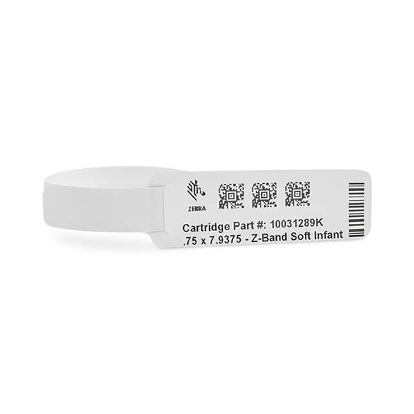 Zebra Technologies Corp Z-Band Direct Wristband Cartridge Kits 10031289K - 6.0 Roll