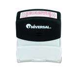 UNIVERSAL OFFICE PRODUCTS Preinked Message Stamps 10067 1 Each - MDL-UNV10067