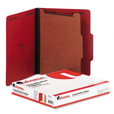 Universal Products Pressboard Classification Folders - 10203 - 10 Each - MDL-UNV10203