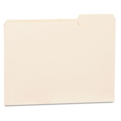 UNIVERSAL OFFICE File Folders, Manila, 1/3 Cut Third Position, One-Ply Top Tab, Letter, 100 per Box - 12123 - 1 Each
