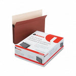 Universal Office Expansion Redrope / Manila 5-1/4" Capacity Straight Cut Top Tab Expanding File Pocket, Letter Size - UNV15262