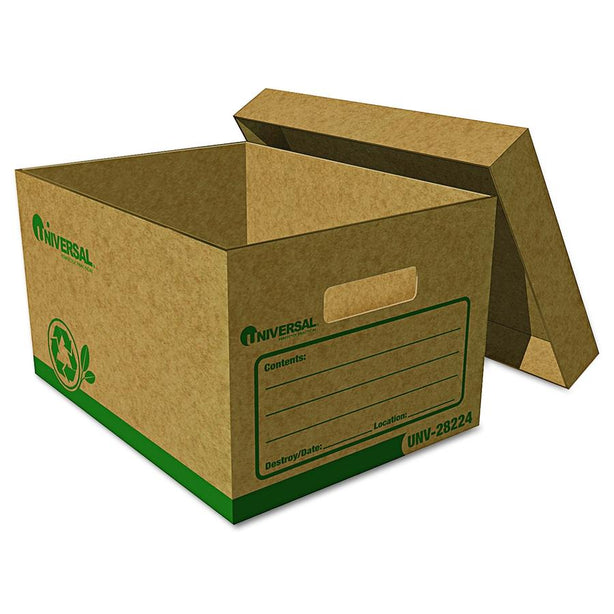UNIVERSAL OFFICE PRODUCTS Recycled Record Storage Boxes 28224 12 Each - MDL-UNV28224