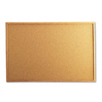 Universal Office Products Cork Board with Oak Style Frame - UNV43603
