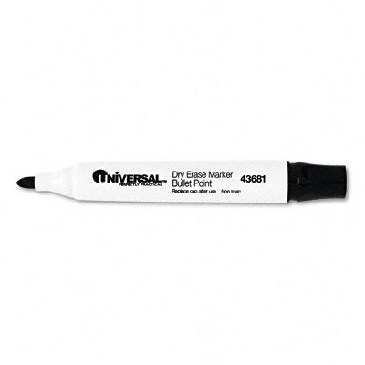 Bullet Tip Dry Erase Markers - 43681 - 12 Each - MDL-UNV43681