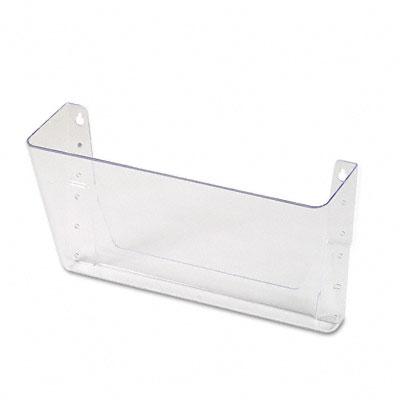 Universal Office Pocket for Clear Plastic Add-On Wall File, Letter Size, 13"W x 7" H - UNV53692