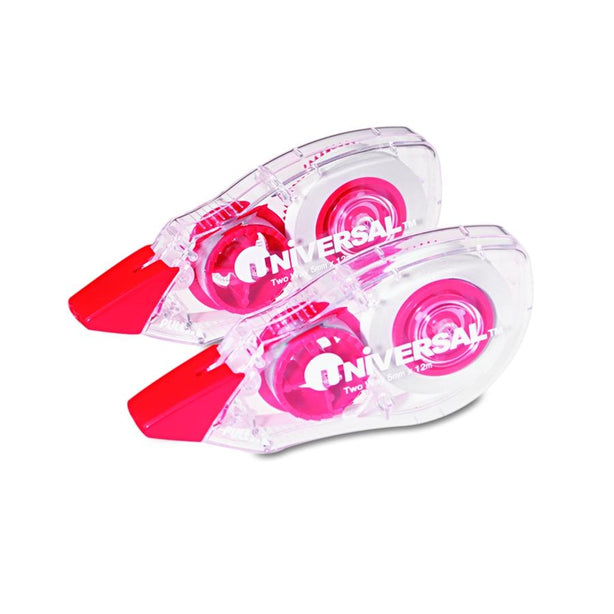 Universal Office Correction Tape Dispenser, Non-Refillable, 1/5" x 315" - UNV75602
