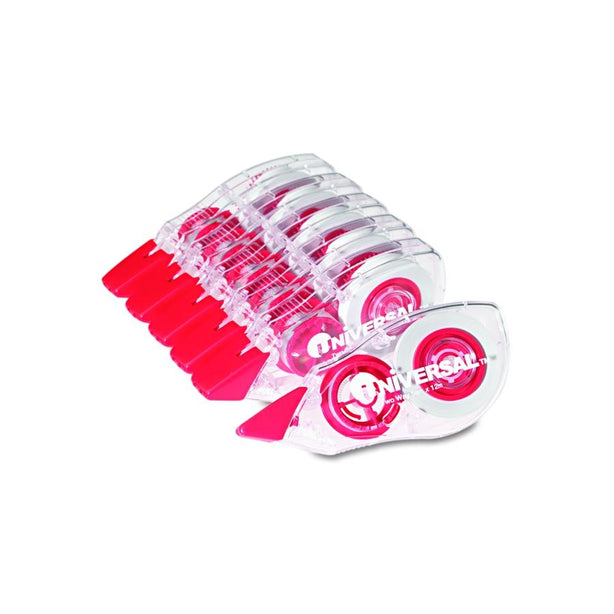 Universal Office Correction Tape Dispenser, Non-Refillable, 1/5" x 315" - UNV75606
