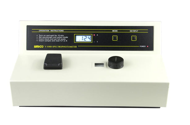 Unico S 1100 Visible Spectrophotometer - S-1100 - 1 Each - MDL-UPNS1100