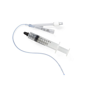 100% Silicone Foley 2-Way Catheter with 3 mL Pre-filled Sterile Water Syringe, 6 Fr, 3 mL, Pediatric SelectSilicone Kits - URO2S0615K - 1 Each