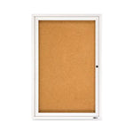 Enclosed Cork Bulletin Boards for Indoor Use - QRT2363 - 1 Each - MDL-USTQRT2363