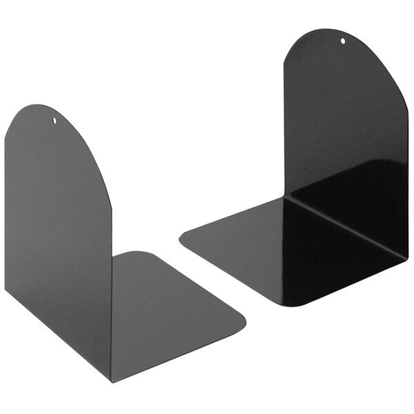 Universal Office Products Metal Magnetic Bookends UNV54071 - 2.0 Each - MDL-USTUNV54071
