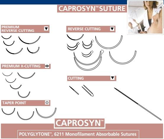 MEDTRONIC USA Medtronic Caprosyn Sutures CC-915 36 Each - MDL-USUCC915