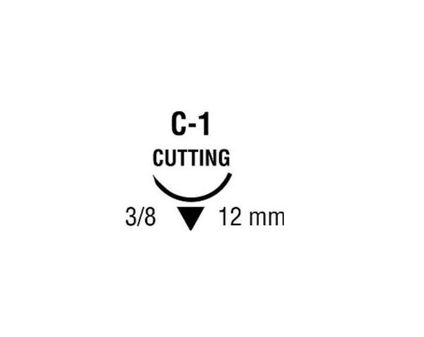 Mild Chromic Gut Sutures - G-3711 - 12 Each - MDL-USUG3711