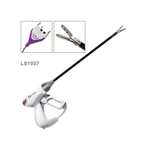 LigaSure Atlas Tissue Fusion Laparoscopic Instrument with Straight Blunt Jaw, Sterile, Single Use, 10 mm Shaft Dia., 37 cm - LS1037 - 1 Each