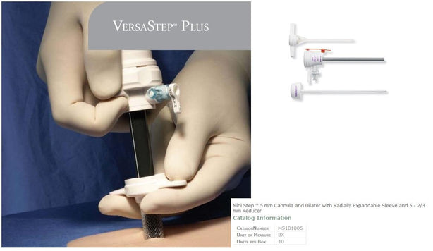 Medtronic Mini Step Bladeless Trocars - MS101005 - 10 Each - MDL-USUMS101005