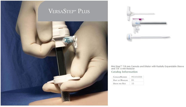 MEDTRONIC USA Medtronic Mini Step Bladeless Trocars MS101008 10 Each - MDL-USUMS101008