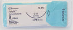 Medtronic Sofsilk Suture, Black, Size 0, 30", C-17 Needle - SS-647 - 36 Each