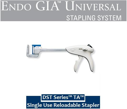 Medtronic with Technology Covidien DST Series Single-Use Reloadable Skin Stapler, TA, 45 mm x 3.5 mm - TA4535S - 1 Each