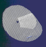 Parietex ProGrip Self-Fixating Mesh - TEM1208GL - 1 Each - MDL-USUTEM1208GL