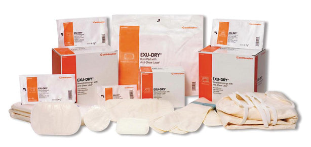 Smith Nephew Hand Exu-Dry Hand/Arm Wound Padded Dressing, Size M - 5999MPG - 20 Each
