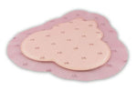 Smith Nephew Allevyn AG Foam Dressing, Sacrum, 6.75" x 6.75" (17.1 x 17.1 cm) - 66020983 - 80 Each
