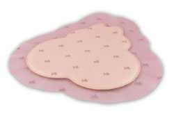 Smith Nephew Allevyn AG Foam Dressing, Sacrum, 6.75" x 6.75" (17.1 x 17.1 cm) - 66020983 - 80 Each