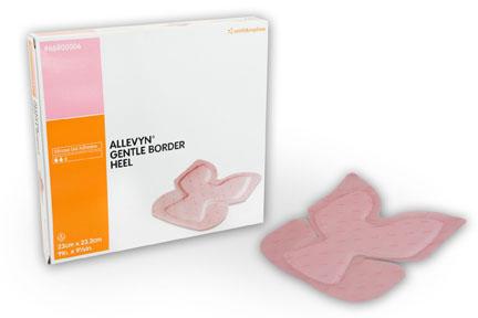 SMITH & NEPHEW Allevyn Triple-Layer Heel Dressings 66800506 5 Each-MDL-UTD66800506ZZ