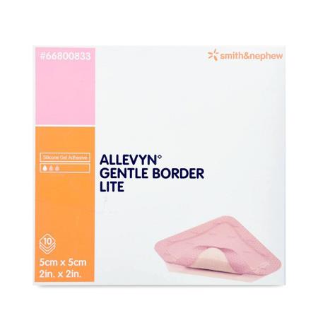 SMITH & NEPHEW ALLEVYN Gentle Border Lite Dressings 66800833 10 Each - MDL-UTD66800833Z