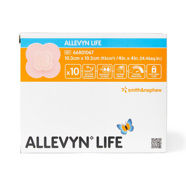 Smith & Nephew Allevyn Life Advanced Foam Dressings 66801067 - 10.0 Each